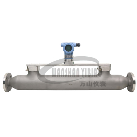 Vertical pipe type differential pressure density meter Vertical pipe type differential pressure density meter